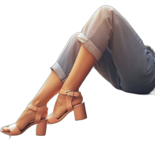 shoes, jewelry, staff, photorealistic, watercolor, concept art, 3d render, earth tones transparent PNG cut-out