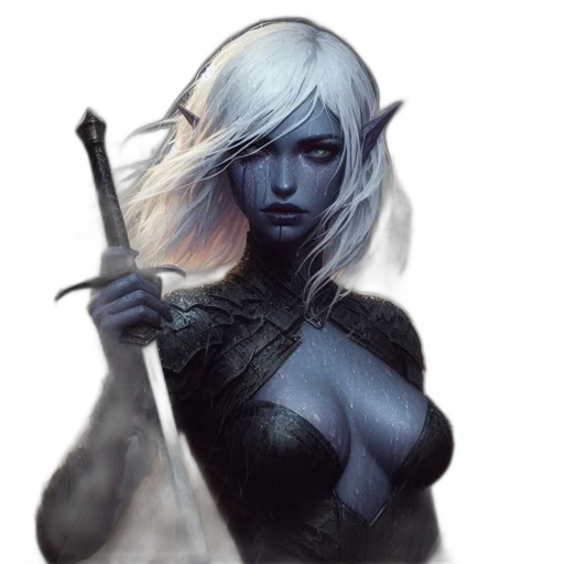staff, sword, face, dragon, fantasy art, concept art, comic book art, watercolor transparent PNG cut-out