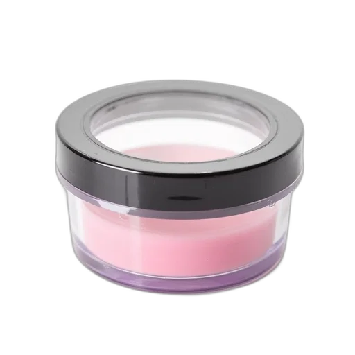 jewelry, pastel, clear, plastic, container, black, lid, placed transparent PNG cut-out