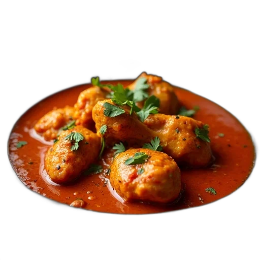 food, photorealistic, 3d render, indian transparent PNG cut-out