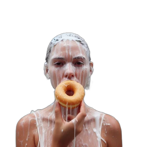 food, face, weapon, jewelry, photorealistic, 3d render, concept art, oil painting transparent PNG cut-out
