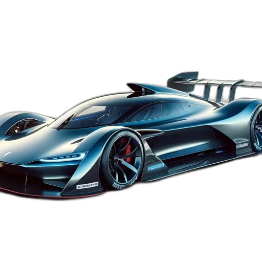 car, concept art, 3d render, photorealistic, advanced-looking, metallic, sports, sleek transparent PNG cut-out