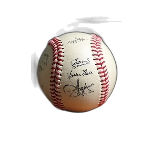 autographed, baseball, case, acryle transparent PNG cut-out