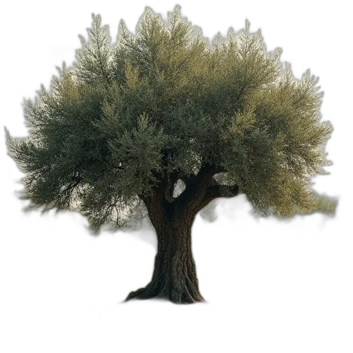 tree, crown, hair, animal, 3d render, photorealistic, concept art, forest transparent PNG cut-out