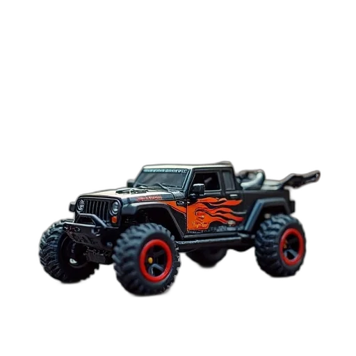 car, weapon, robot, 3d render transparent PNG cut-out