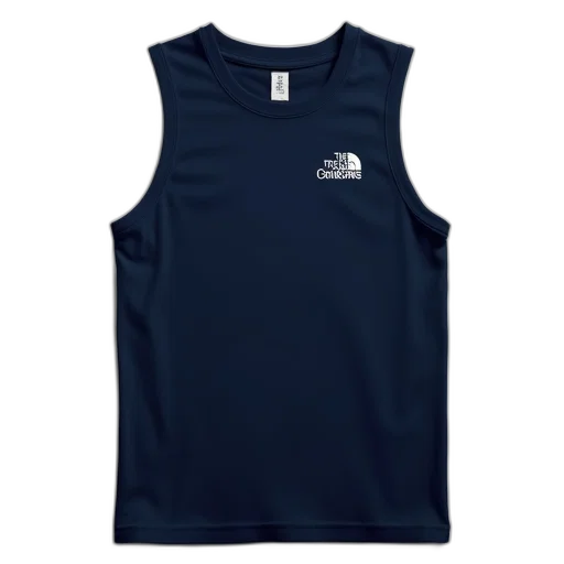 dress, plain, dark, blue, tank, top, small, white transparent PNG cut-out