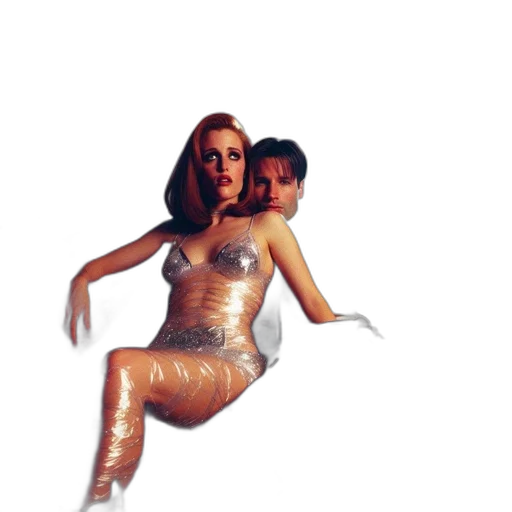 dress, creature, 3d render, concept art, vaporwave, pixel art, underwater, outer space transparent PNG cut-out