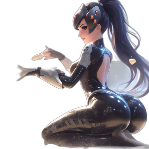 weapon, robot, mask, crown, concept art, anime, cyberpunk, fantasy art transparent PNG cut-out