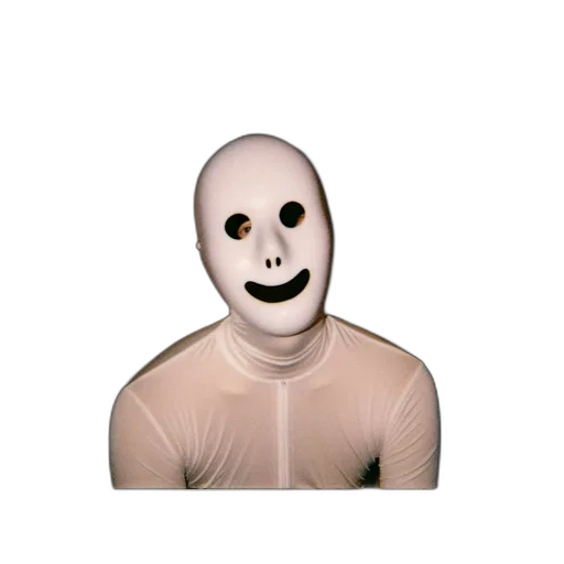 mask, face, jacket, creature, 3d render, concept art, pixel art, photorealistic transparent PNG cut-out