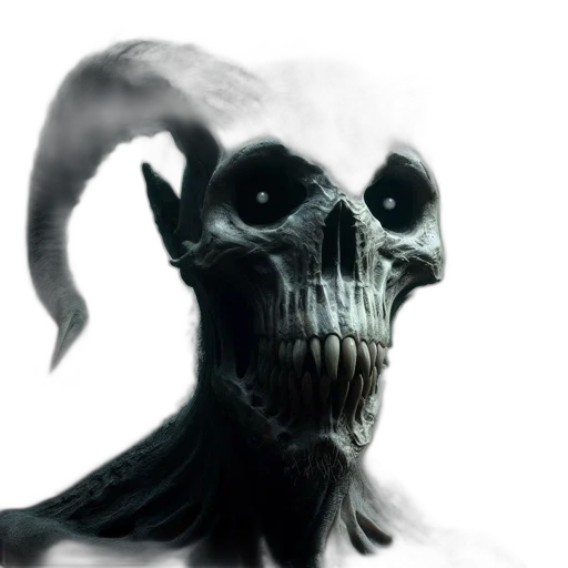 mask, creature, face, dragon, concept art, fantasy art, photorealistic, 3d render transparent PNG cut-out