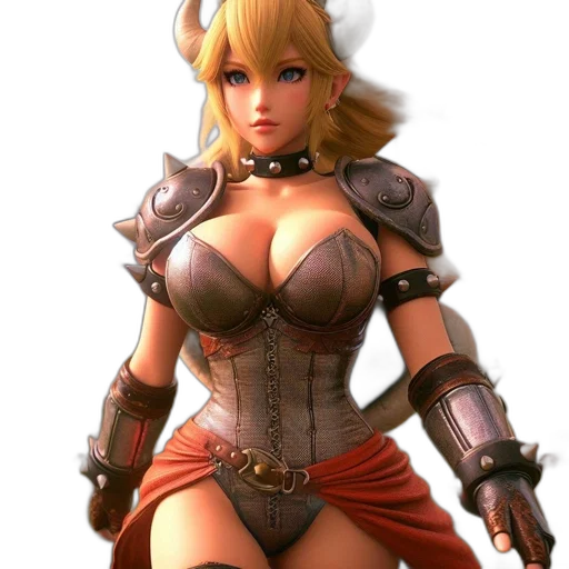 weapon, dress, fantasy art, concept art, 3d render, comic book art, armored, female transparent PNG cut-out