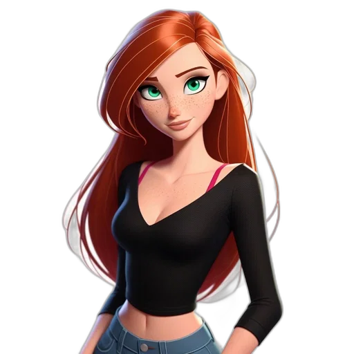 dress, jewelry, jacket, staff, cartoon, concept art, 3d render, fantasy art transparent PNG cut-out