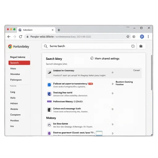 search, settings, shared, library transparent PNG cut-out