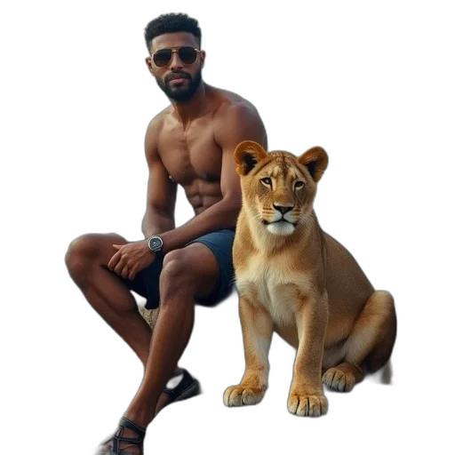 animal, creature, oil painting, photorealistic transparent PNG cut-out