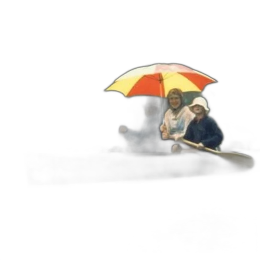 umbrella, staff, hat, photorealistic, concept art, 3d render, pixel art, rain transparent PNG cut-out
