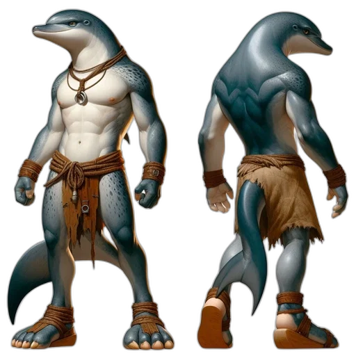 creature, animal, concept art, fantasy art, 3d render, comic book art, earth tones, anthropomorphic transparent PNG cut-out