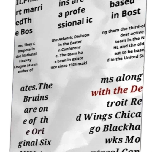 bruins, one, ori, ginal, six, nhl, tea, along transparent PNG cut-out