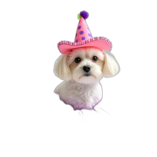 hat, animal, crown, staff, 3d render, photorealistic, small, white transparent PNG cut-out