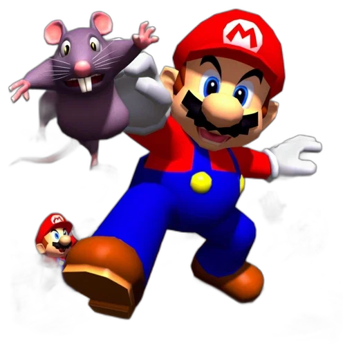 animal, hat, creature, weapon, concept art, 3d render, pixel art, rendering transparent PNG cut-out
