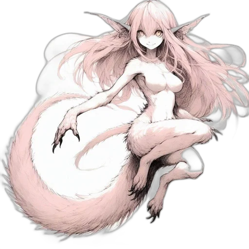 dragon, creature, animal, staff, fantasy art, concept art, pixel art, anime transparent PNG cut-out