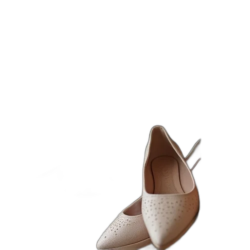 shoes, 3d render, photorealistic, earth tones transparent PNG cut-out