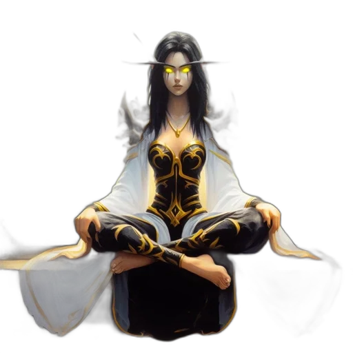 staff, sword, mask, fantasy art, concept art, comic book art, 3d render, golden transparent PNG cut-out