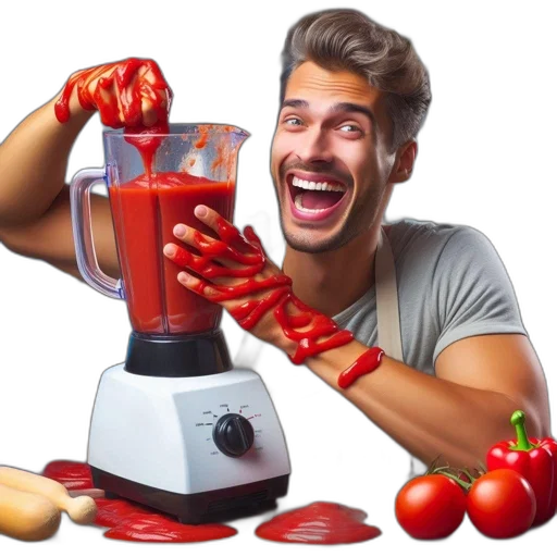 food, weapon, robot, staff, photorealistic, 3d render, oil painting, concept art transparent PNG cut-out