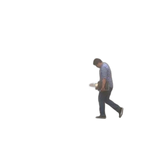 staff, shoes, jacket, robot, 3d render, pixel art, concept art, fog transparent PNG cut-out