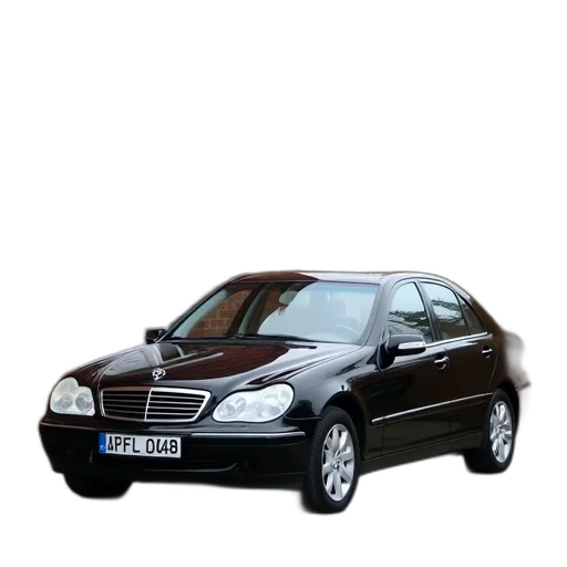 car, 3d render, photorealistic, concept art, black, parked, front, house transparent PNG cut-out