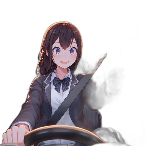 car, weapon, robot, jacket, anime, concept art, watercolor, photorealistic transparent PNG cut-out