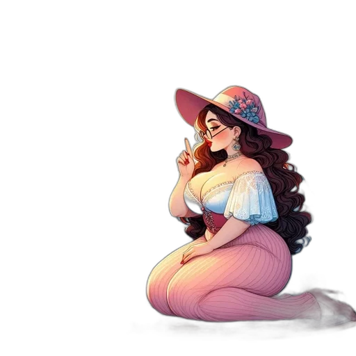 dress, hat, crown, concept art transparent PNG cut-out