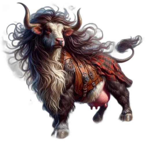 dragon, animal, creature, hair, fantasy art, concept art, photorealistic, watercolor transparent PNG cut-out