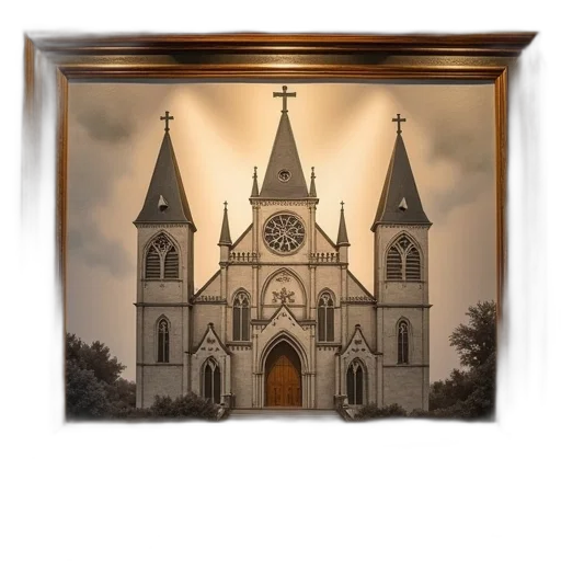 crown, building, photorealistic, concept art transparent PNG cut-out