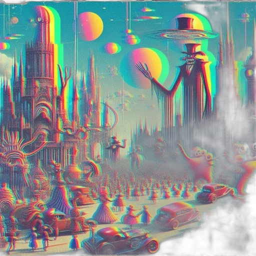 robot, creature, mask, dragon, vaporwave, concept art, 3d render, fantasy art transparent PNG cut-out
