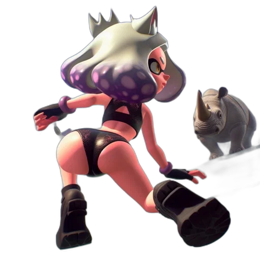 weapon, animal, creature, concept art, 3d render, fantasy art, pixel art, anthropomorphic transparent PNG cut-out
