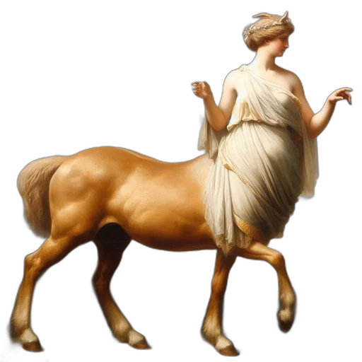 animal, dress, staff, creature, concept art, photorealistic, 3d render, fantasy art transparent PNG cut-out