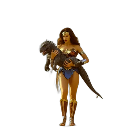 concept art, fantasy art, comic book art, pixel art, underwater, woman, dressed, wonder transparent PNG cut-out