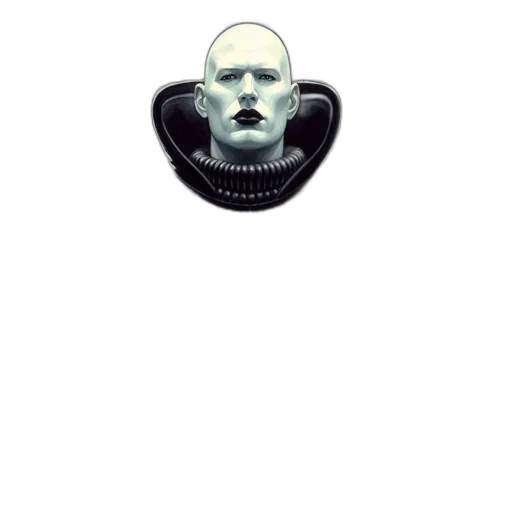 mask, face, robot, creature, cyberpunk, photorealistic, concept art, pixel art transparent PNG cut-out