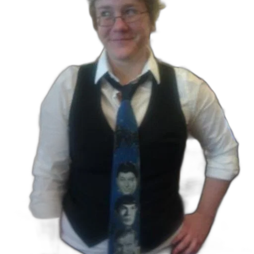 staff, jacket, dress, hat, man, wearing, vest, tie transparent PNG cut-out