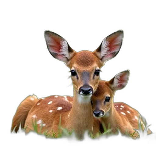 animal, creature, crown, photorealistic transparent PNG cut-out