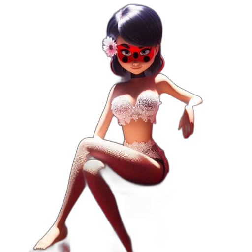 dress, robot, staff, mask, concept art, 3d render, cartoon, pixel art transparent PNG cut-out