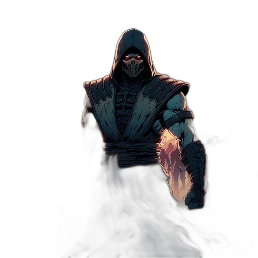 mask, weapon, sword, staff, concept art, fantasy art, pixel art, comic book art transparent PNG cut-out