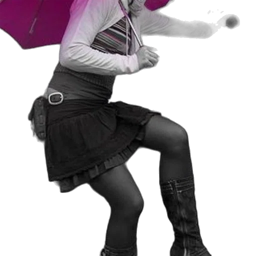 umbrella, staff, dress, jacket, concept art, photorealistic, 3d render, fantasy art transparent PNG cut-out