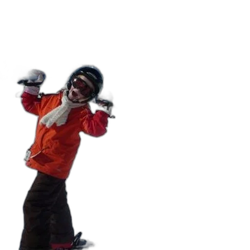 staff, jacket, robot, animal, 3d render, concept art, snow, person transparent PNG cut-out