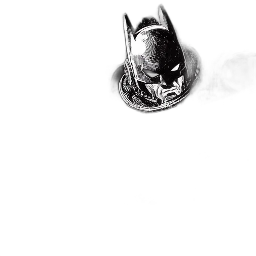 mask, jewelry, crown, weapon, comic book art, concept art, photorealistic, pencil sketch transparent PNG cut-out