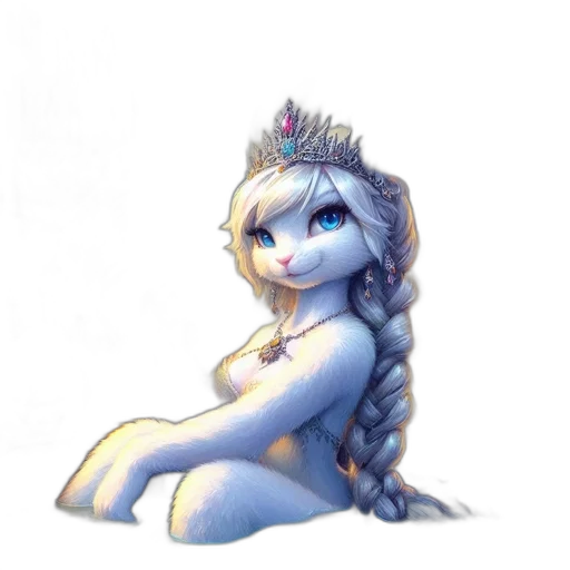 crown, dress, staff, jewelry, fantasy art, concept art, pixel art, 3d render transparent PNG cut-out