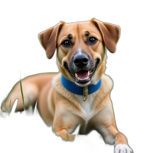 staff, animal, photorealistic, 3d render, cartoon, oil painting, tan, dog transparent PNG cut-out