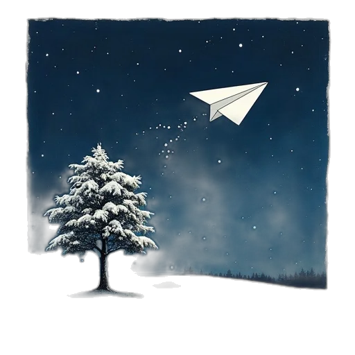 umbrella, tree, concept art, fantasy art transparent PNG cut-out