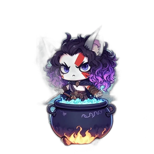 staff, fantasy art, pixel art, concept art, anime, fire, dark, inside transparent PNG cut-out