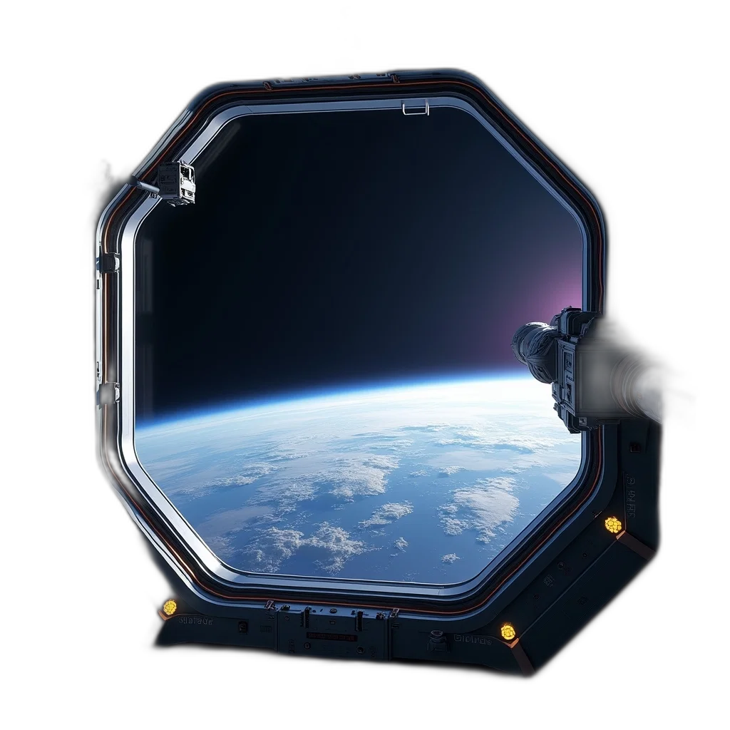 face, robot, mask, jacket, concept art, 3d render, outer space, underwater transparent PNG cut-out